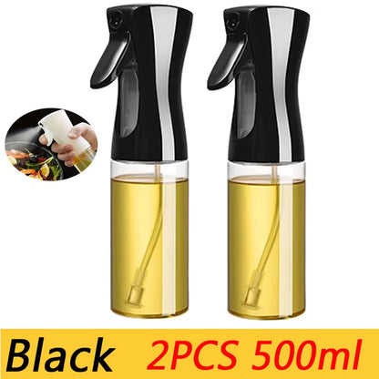 200Ml 300Ml 500Ml Oil Spray Bottle Kitchen Cooking Olive Oil Dispenser Camping BBQ Baking Vinegar Soy Sauce Sprayer Containers