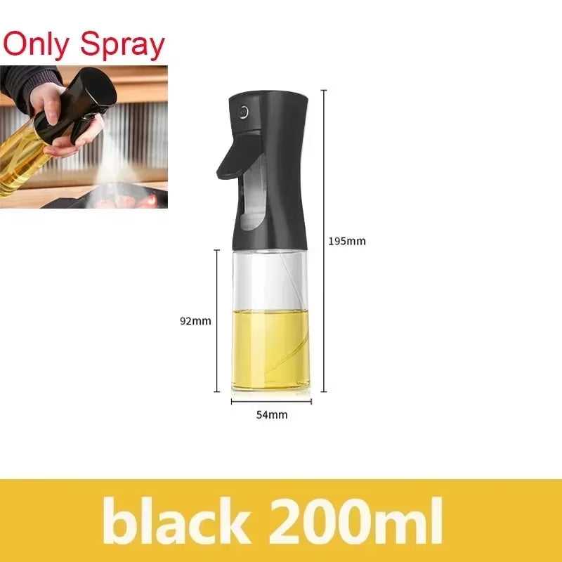 2In1 500Ml Plastic Spray Oil Sprayer Bottle Spray Oil Dispenser Oil Jar Cruet BBQ Kitchen Baking Roasting Picnic Kitchen Tool