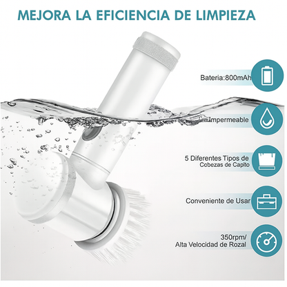 Cepillo Eléctrico Multifunción 5-en-1