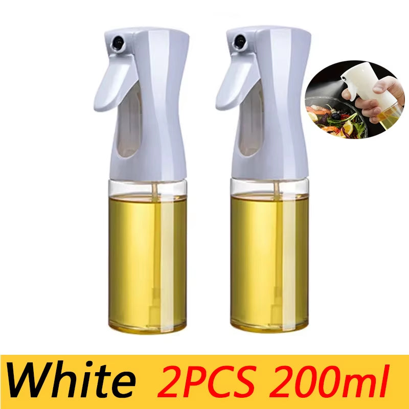 200Ml 300Ml 500Ml Oil Spray Bottle Kitchen Cooking Olive Oil Dispenser Camping BBQ Baking Vinegar Soy Sauce Sprayer Containers